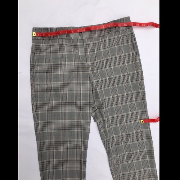 (2 for $30) Mango Women Straight Checked Trousers - Picture 9 of 15